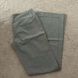 Grey dress pants.